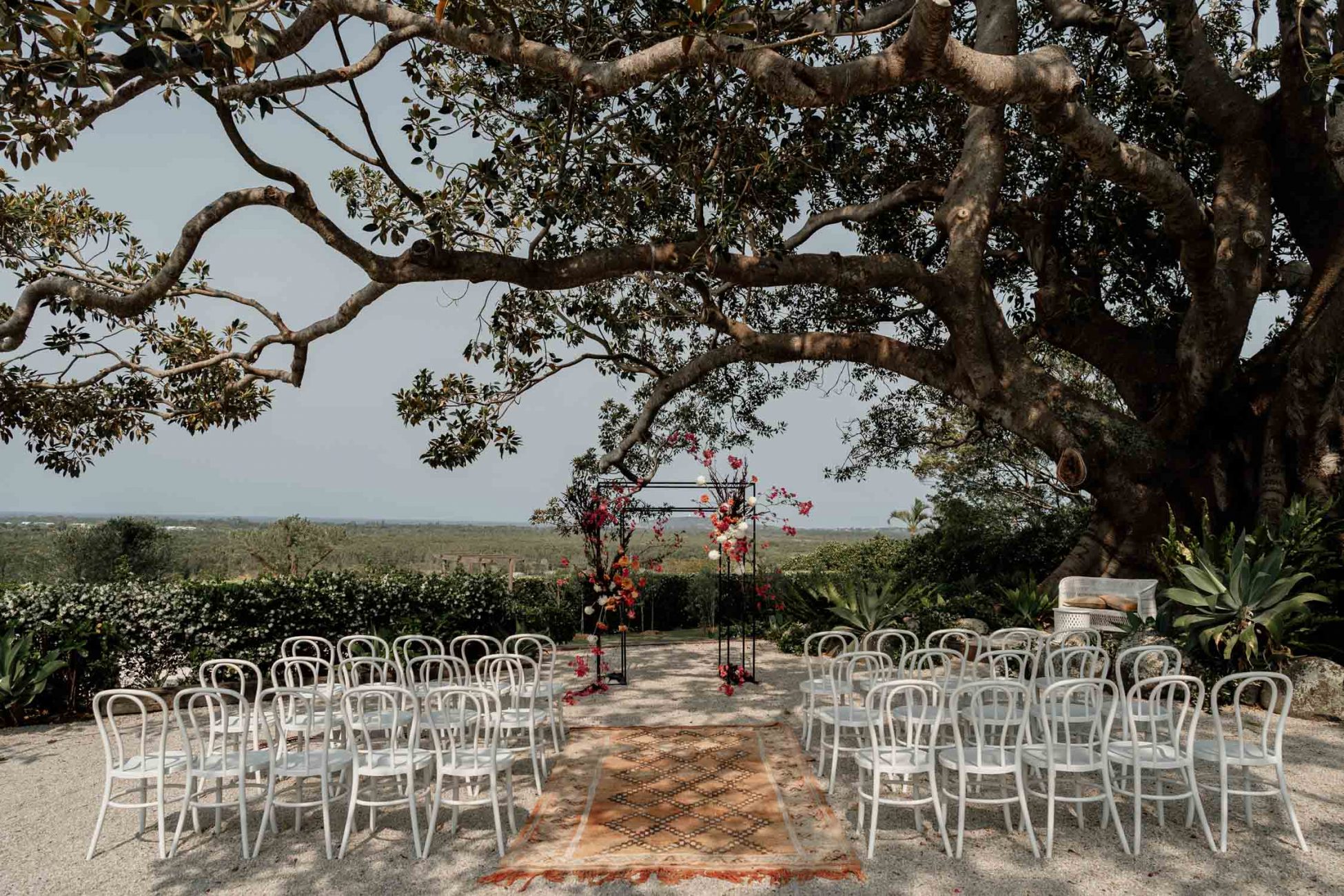 Fig Tree Restaurant Byron Bay Wedding Venue Set Up